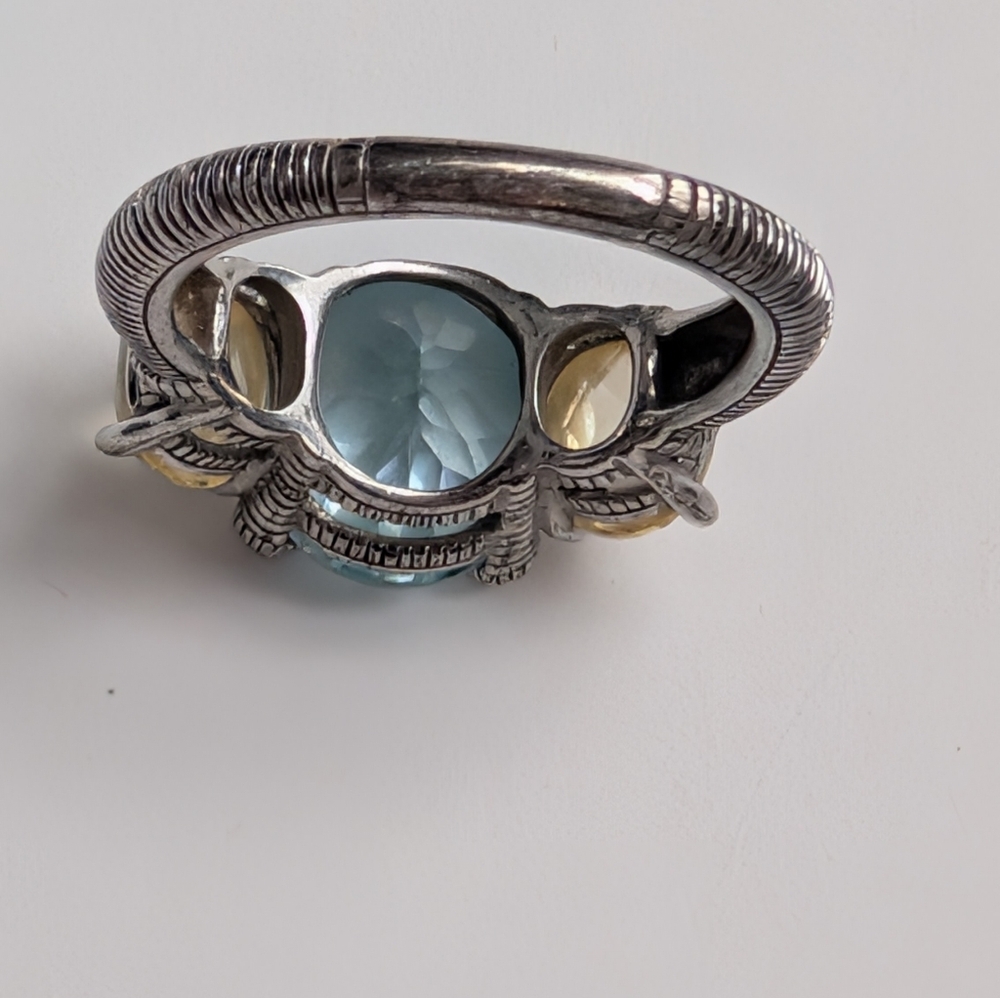 Judith Ripka 925 ring - Picture 6 of 6